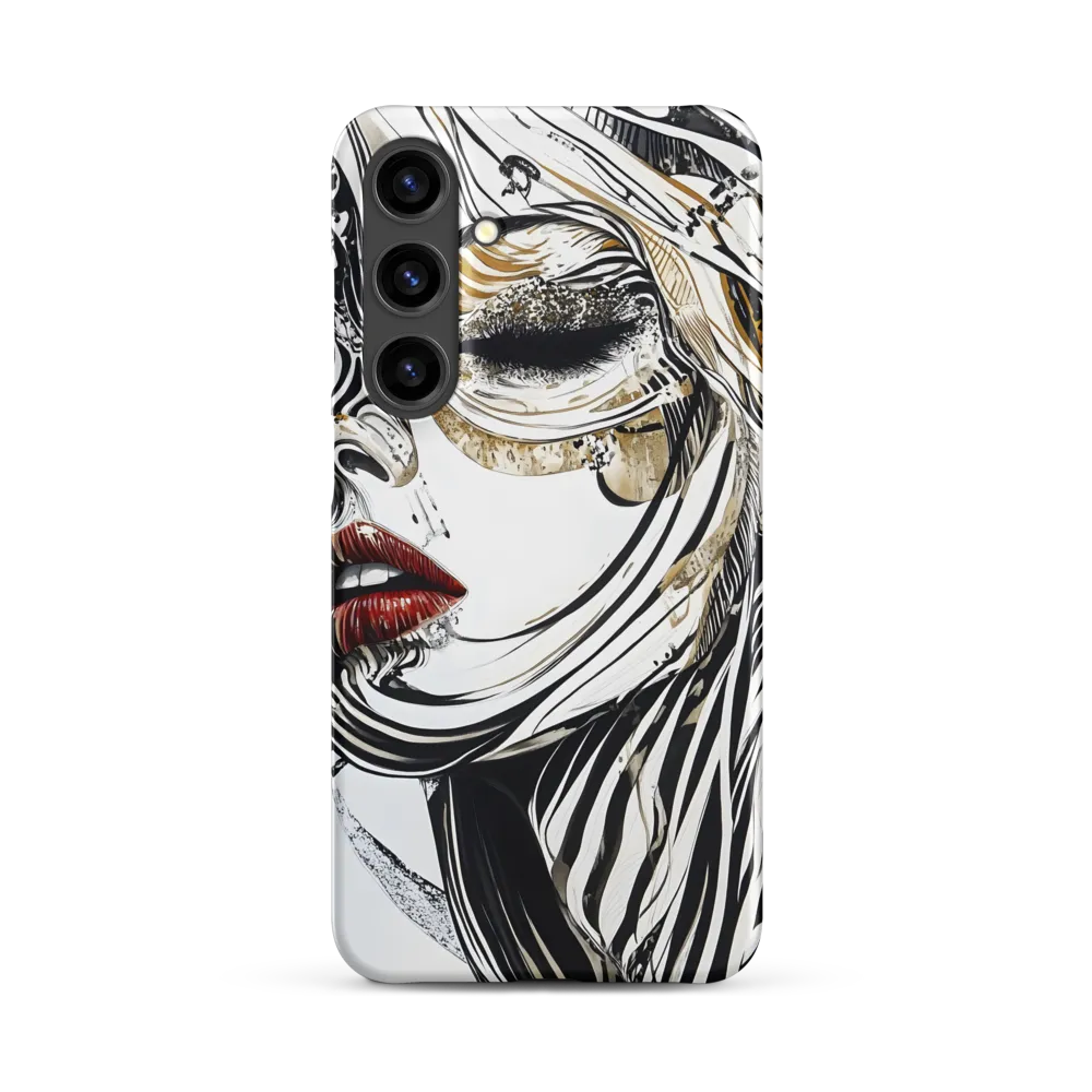 Abstract Portrait of a Female Face | Phone Case