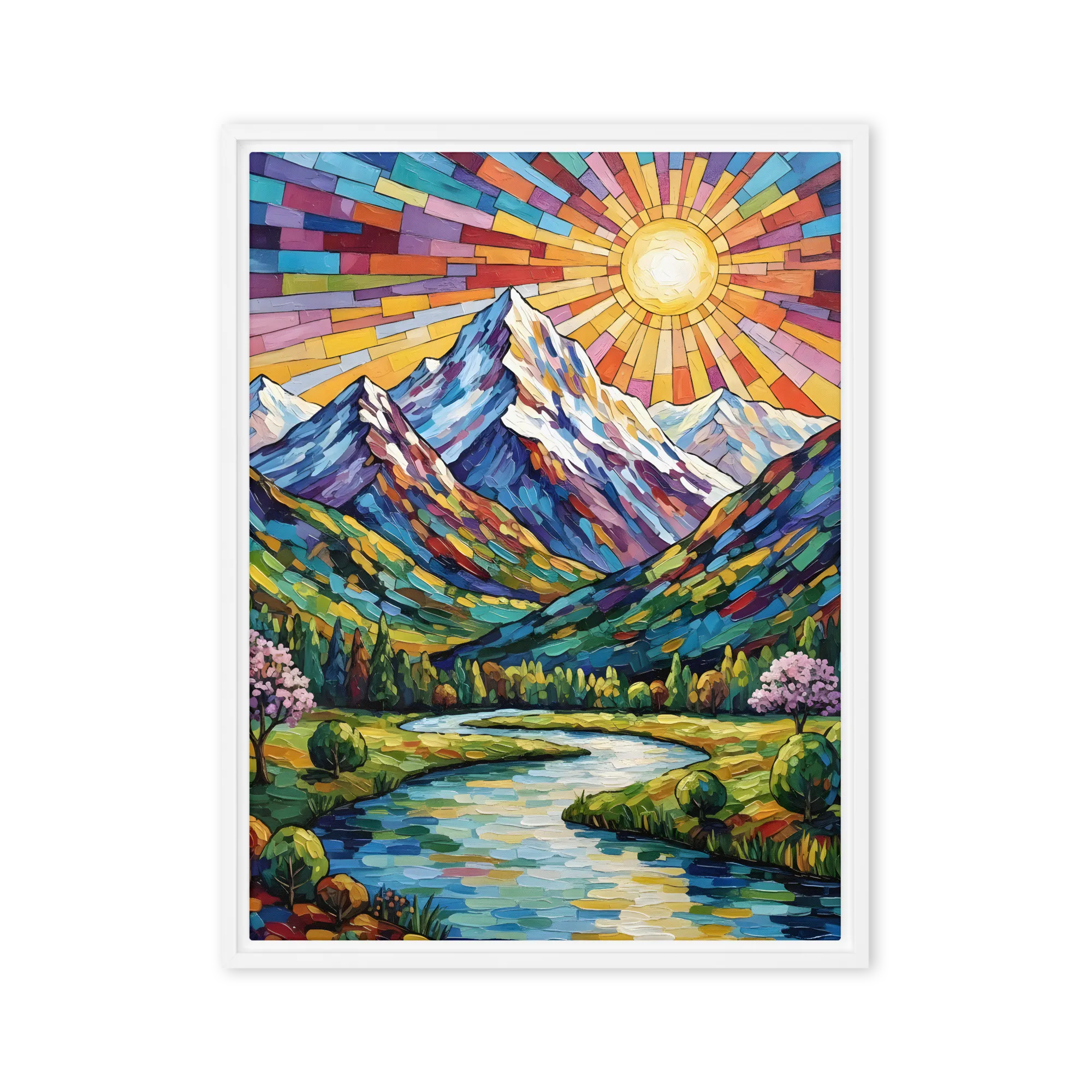 Radiant Mountainscape