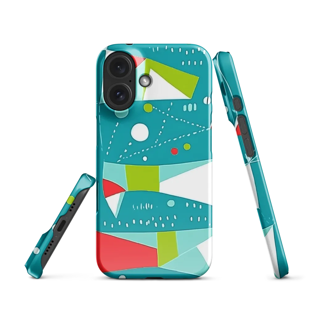 Geometric Kite Play 
 iPhone 16 Pro | Tough Case