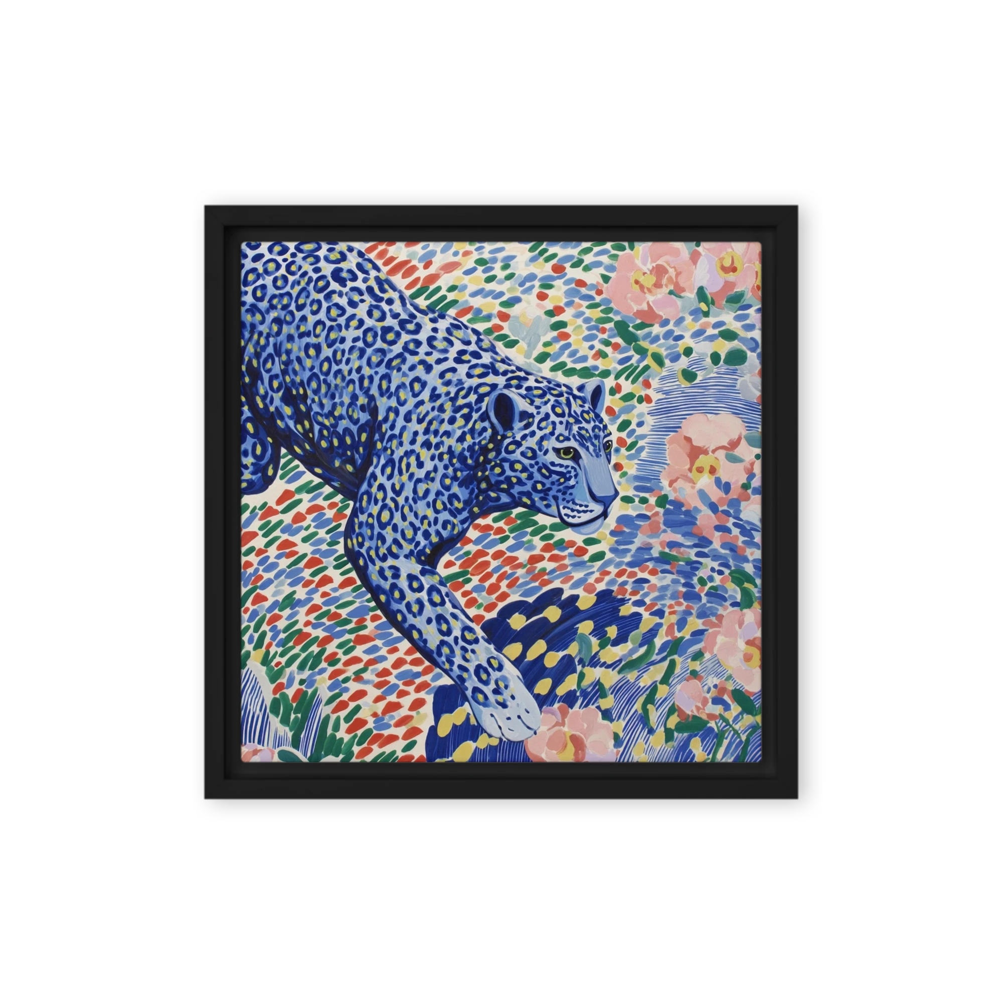 Blue Leopard in Bloom