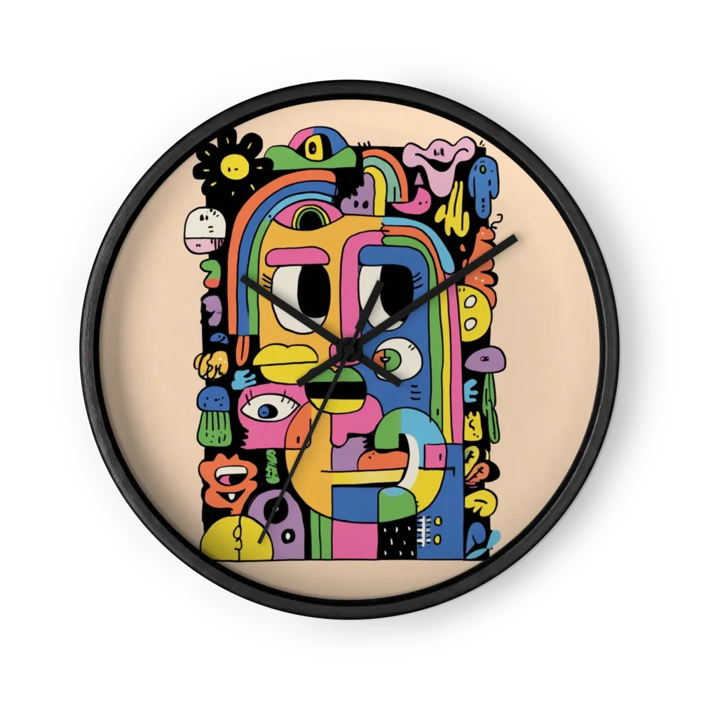 Mosaico di Espressione | Orologio da parete