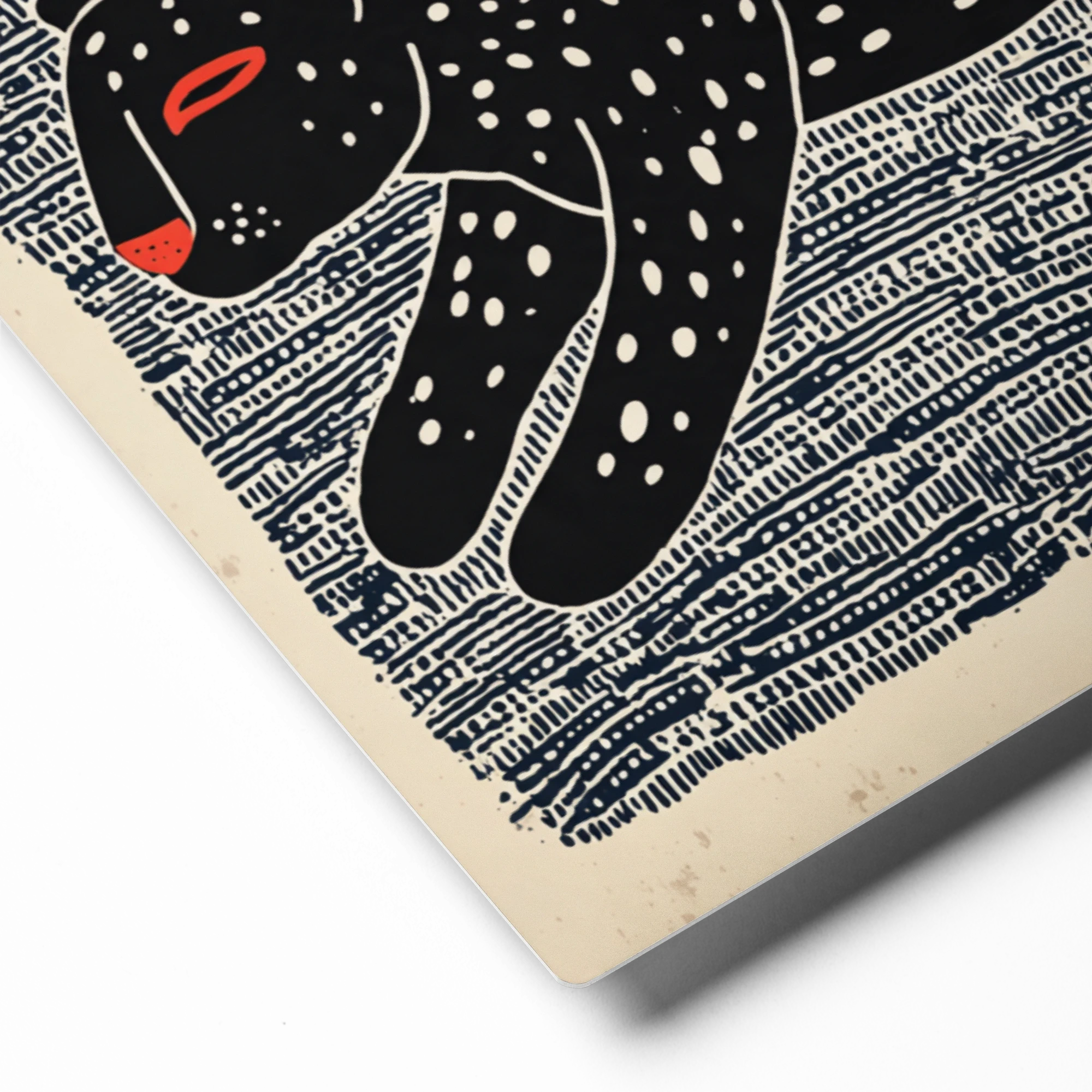 Spotted Panther Print | Art Print