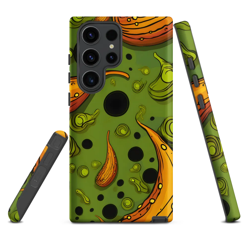 Abstract Organic Shapes in Vibrant Colors | Phone Case