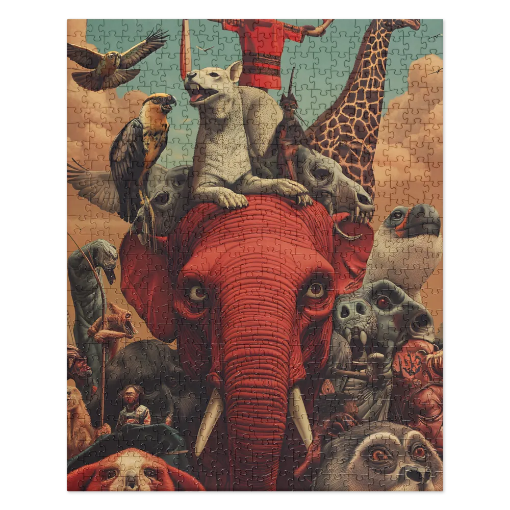 The Ark of Fantastical Beasts 
 Jigsaw Puzzle