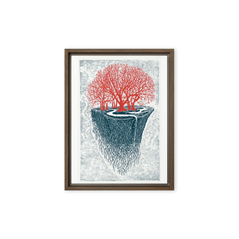 Roots of the Red Island | Art Print
