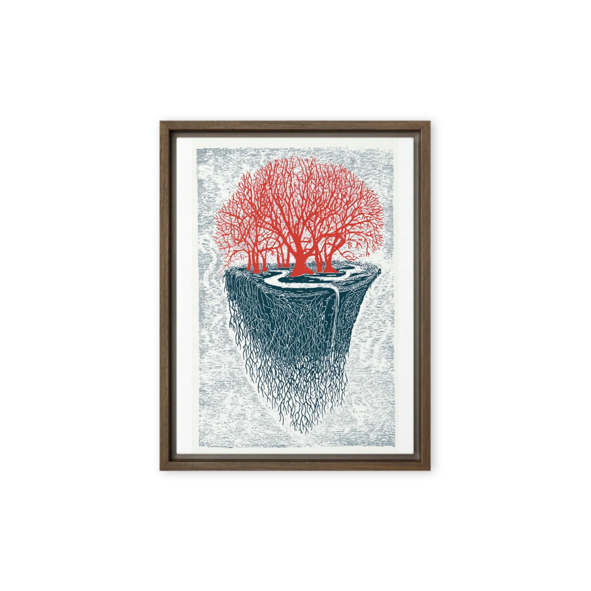 Roots of the Red Island | Art Print