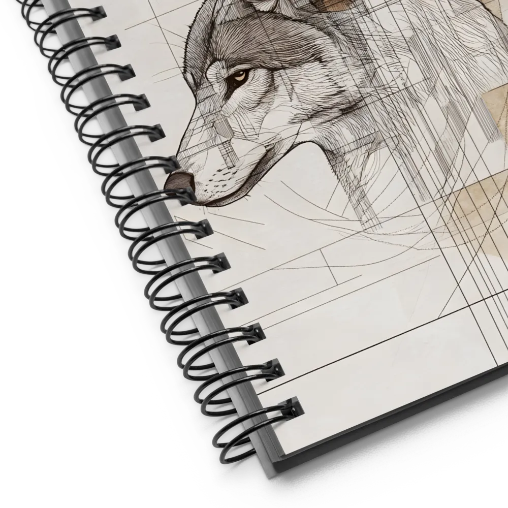 Wolves in Geometry 
 Spiral Notebook | 140 pages