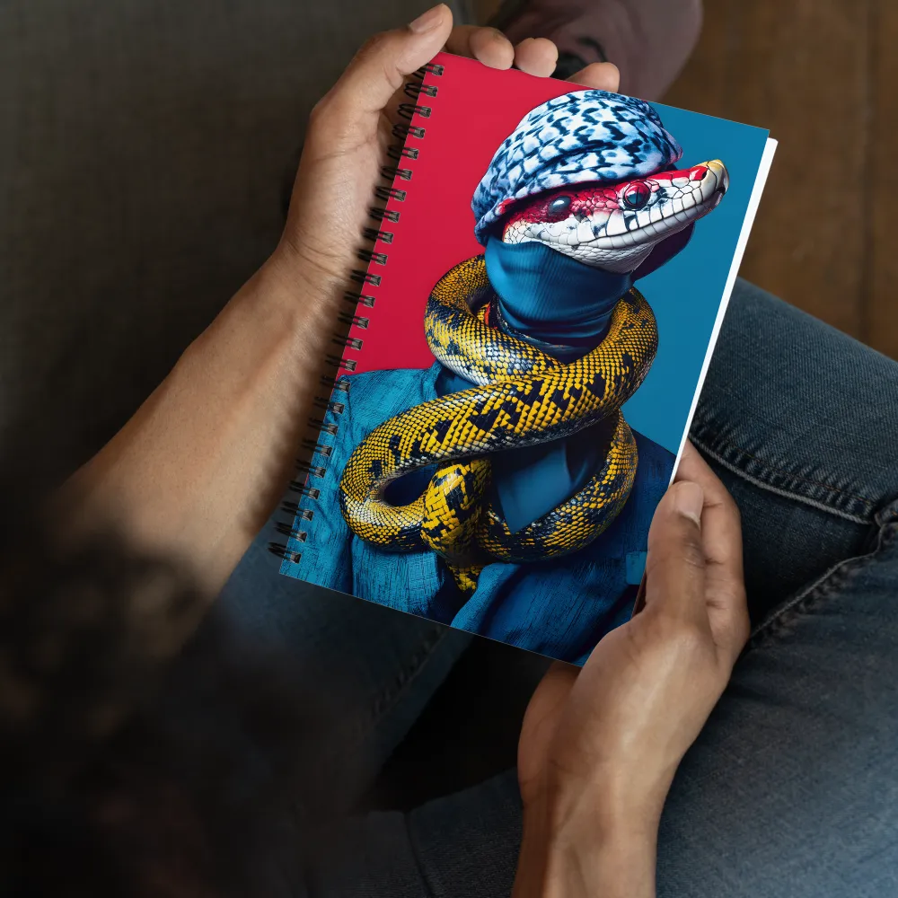 Urban Jungle Serpent 
 Spiral Notebook | 140 pages