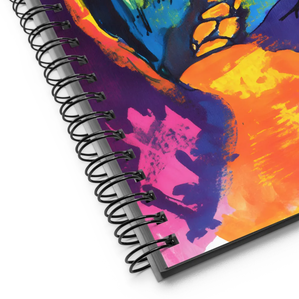 Fauvist Forest Path 
 Spiral Notebook | 140 pages