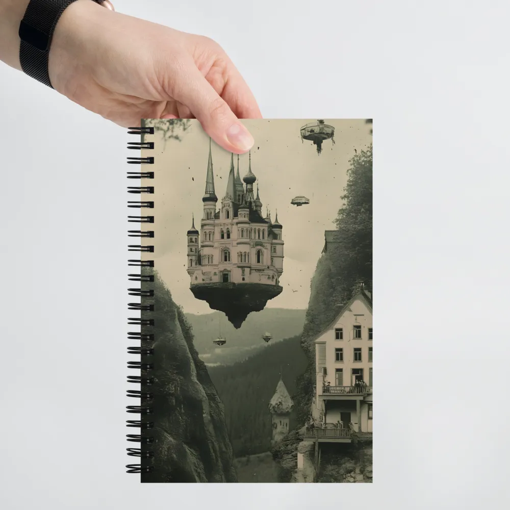 Floating Castle 
 Spiral Notebook | 140 pages