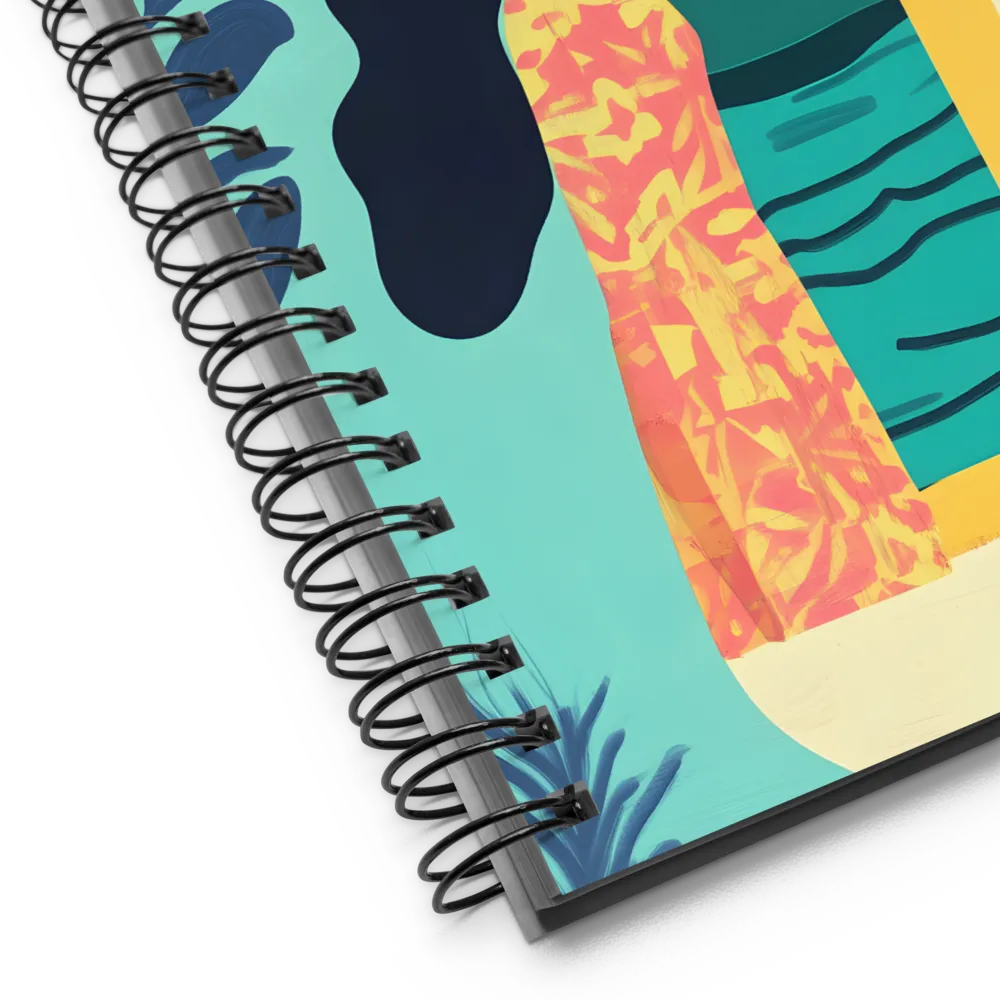 Gaze Across 
 Spiral Notebook | 140 pages