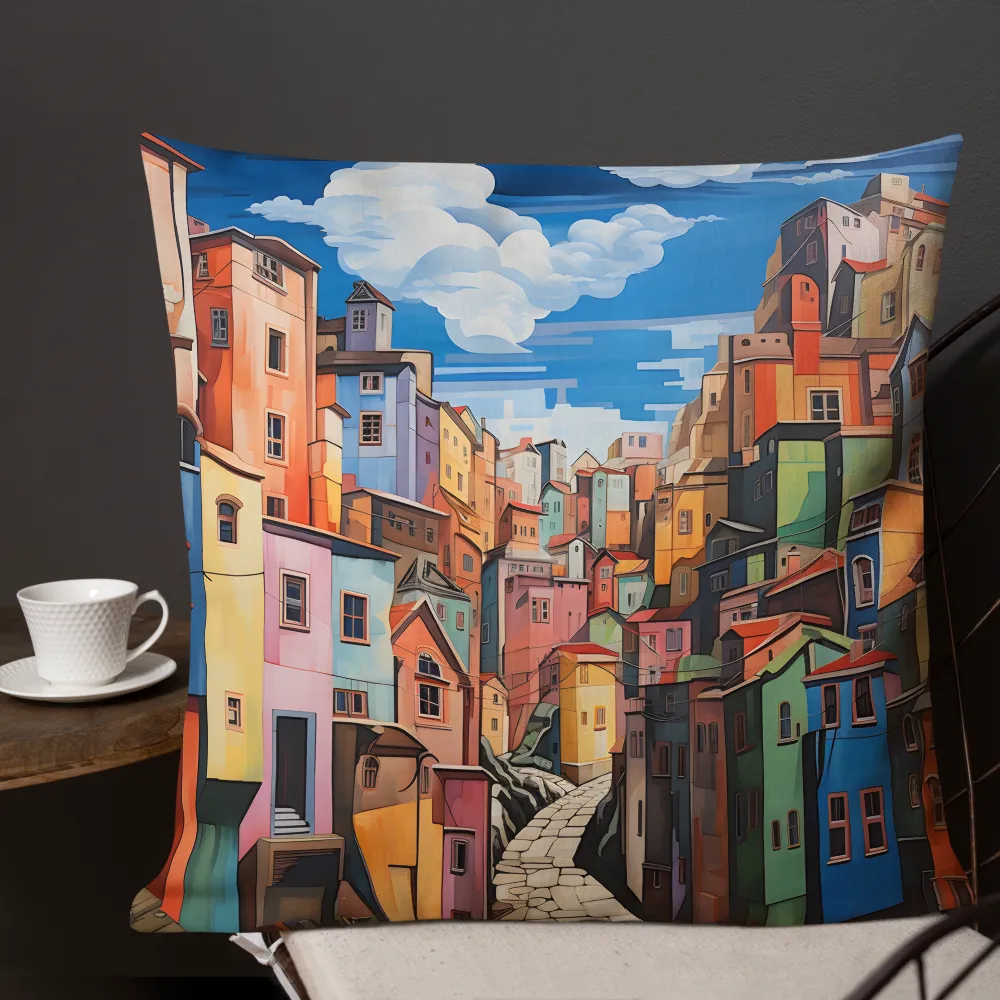 Whimsical Heights: A Vibrant Cityscape