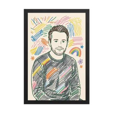 Rainbow Scribble — Example