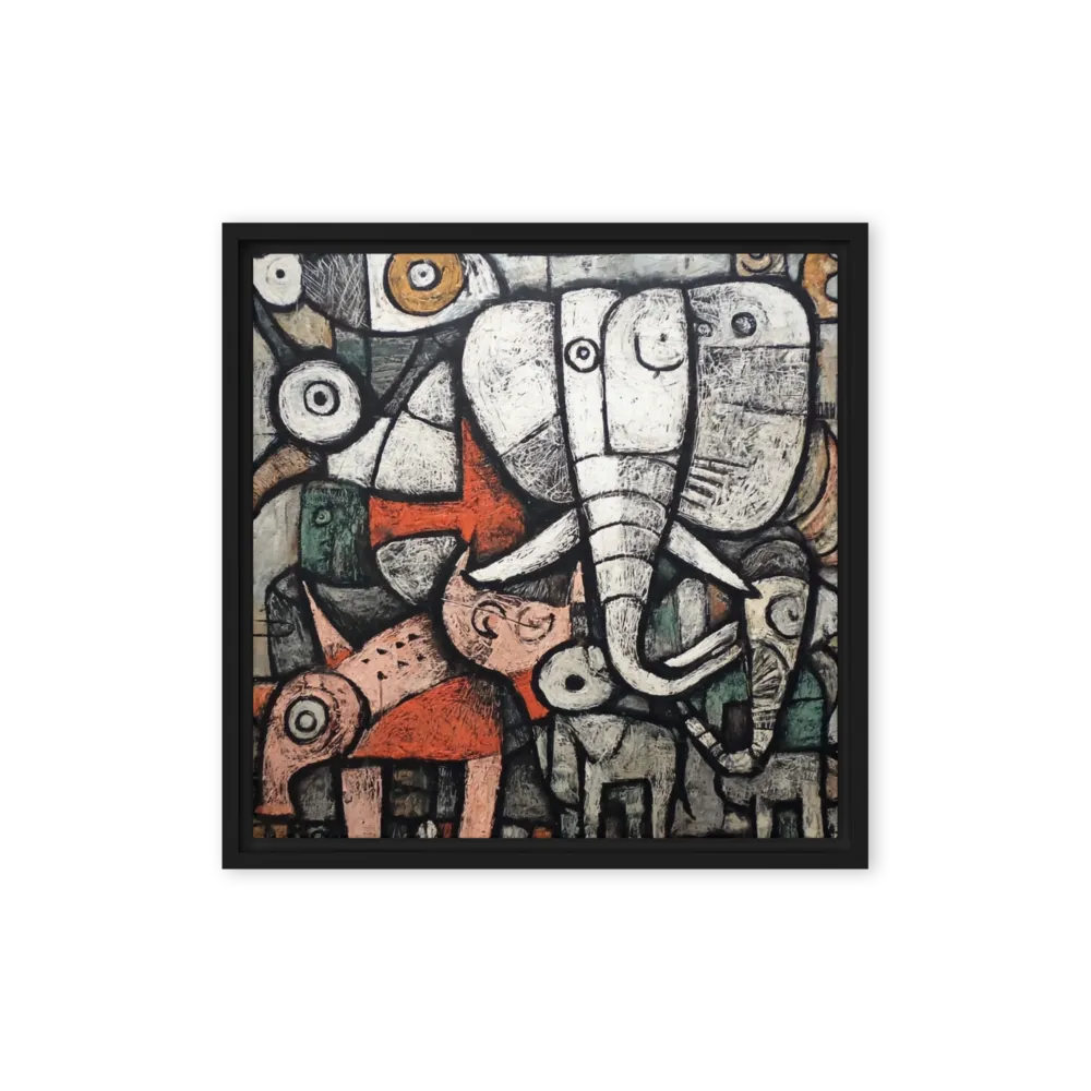 The Primal Mark of CoBrA — Sgraffito textured impasto