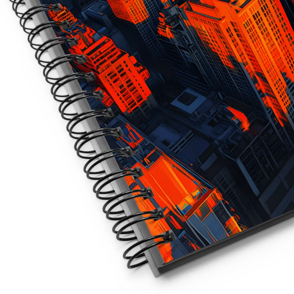 Urban Glow 
 Spiral Notebook | 140 pages