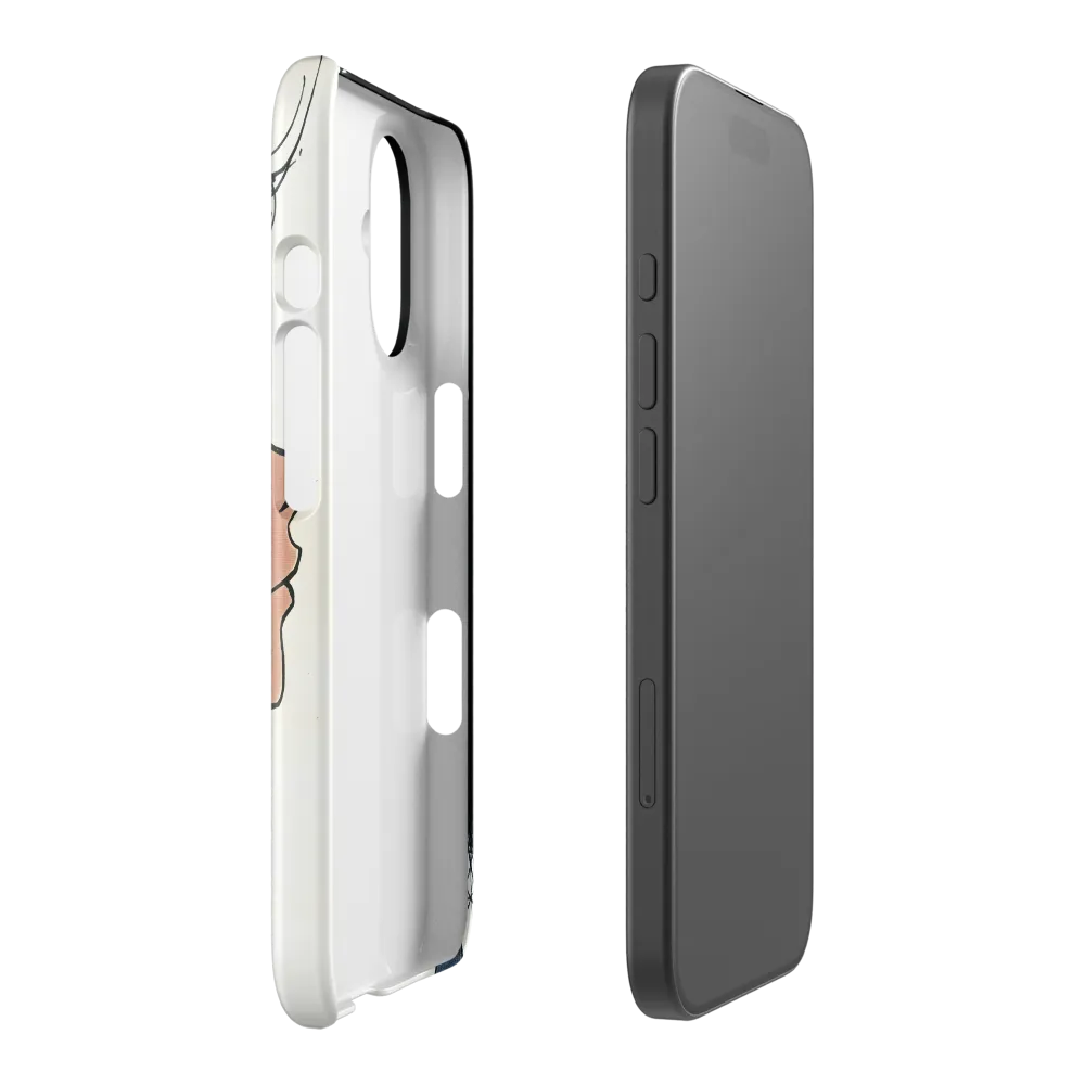 Girl in Profile 
 iPhone 14 Pro | MagSafe® Tough Case | Glossy