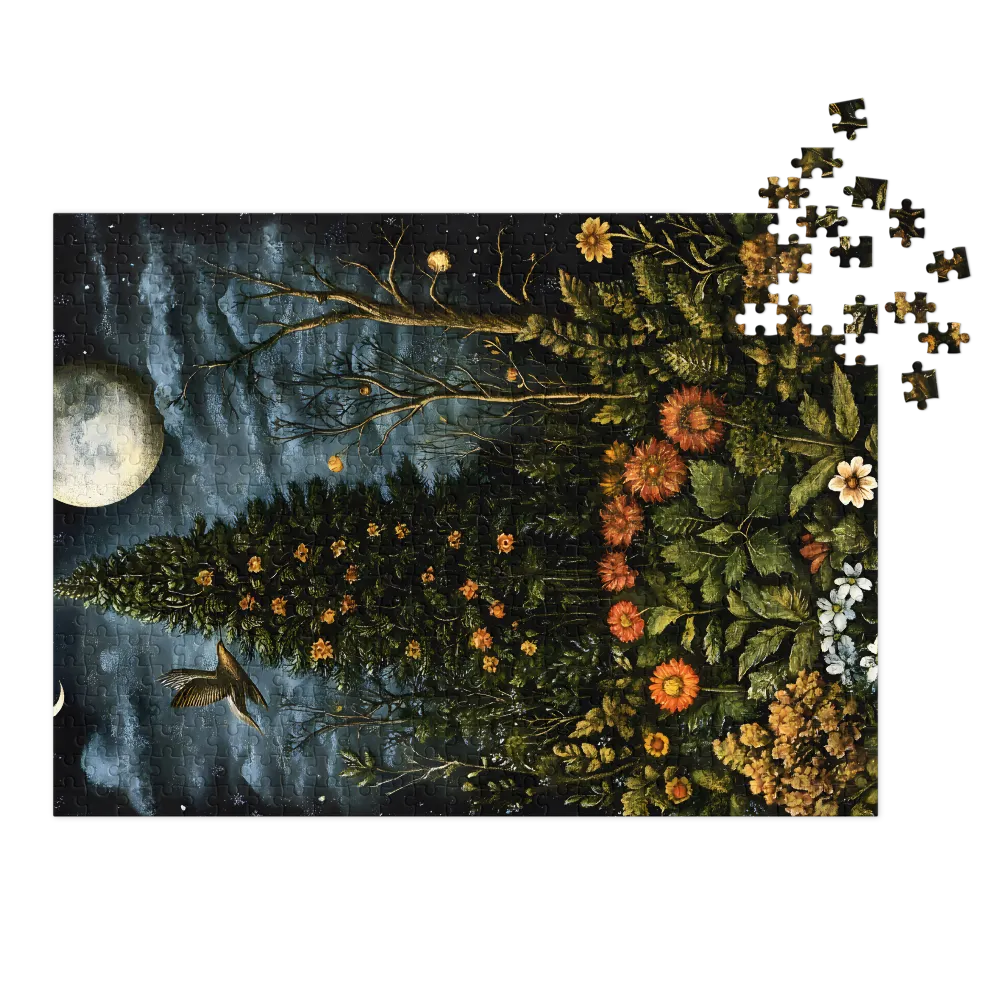 Midnight Botanical Sanctuary