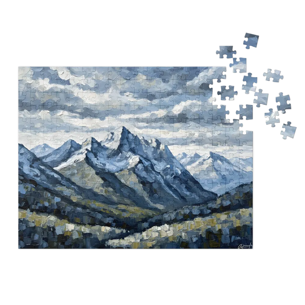 Alpine Impasto Majesty | Jigsaw Puzzles