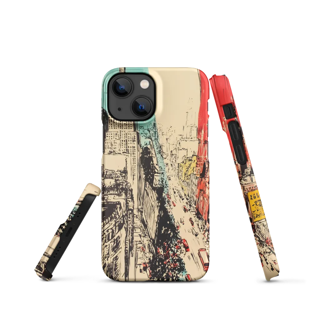 Cityscape Pop Art Design | Phone Case
