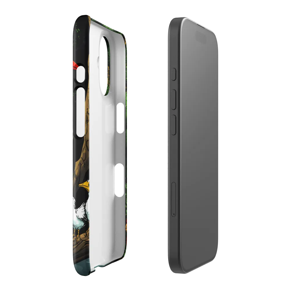 Riverbank Stork Family 
 Samsung Galaxy S10 | Snap Case
