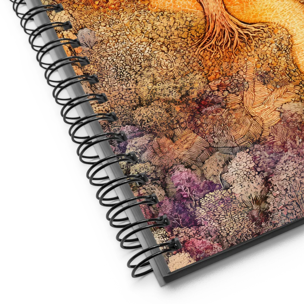 The Luminous Forest Path 
 Spiral Notebook | 140 pages