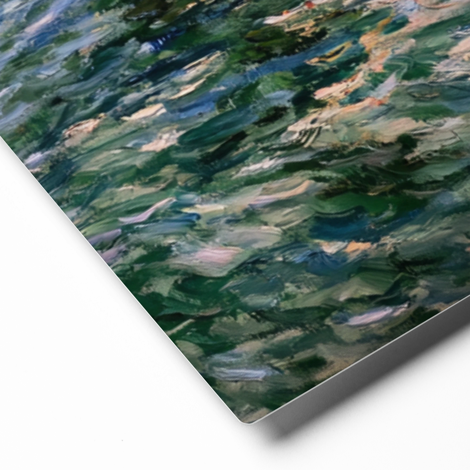 Fishermen in Shimmering Water | Art Print
