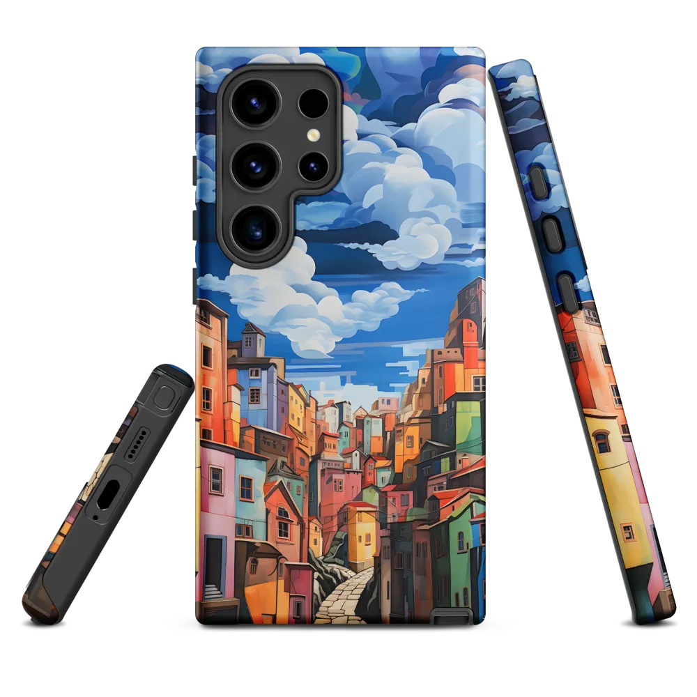 Vibrant Cityscape Illustration | Phone Case