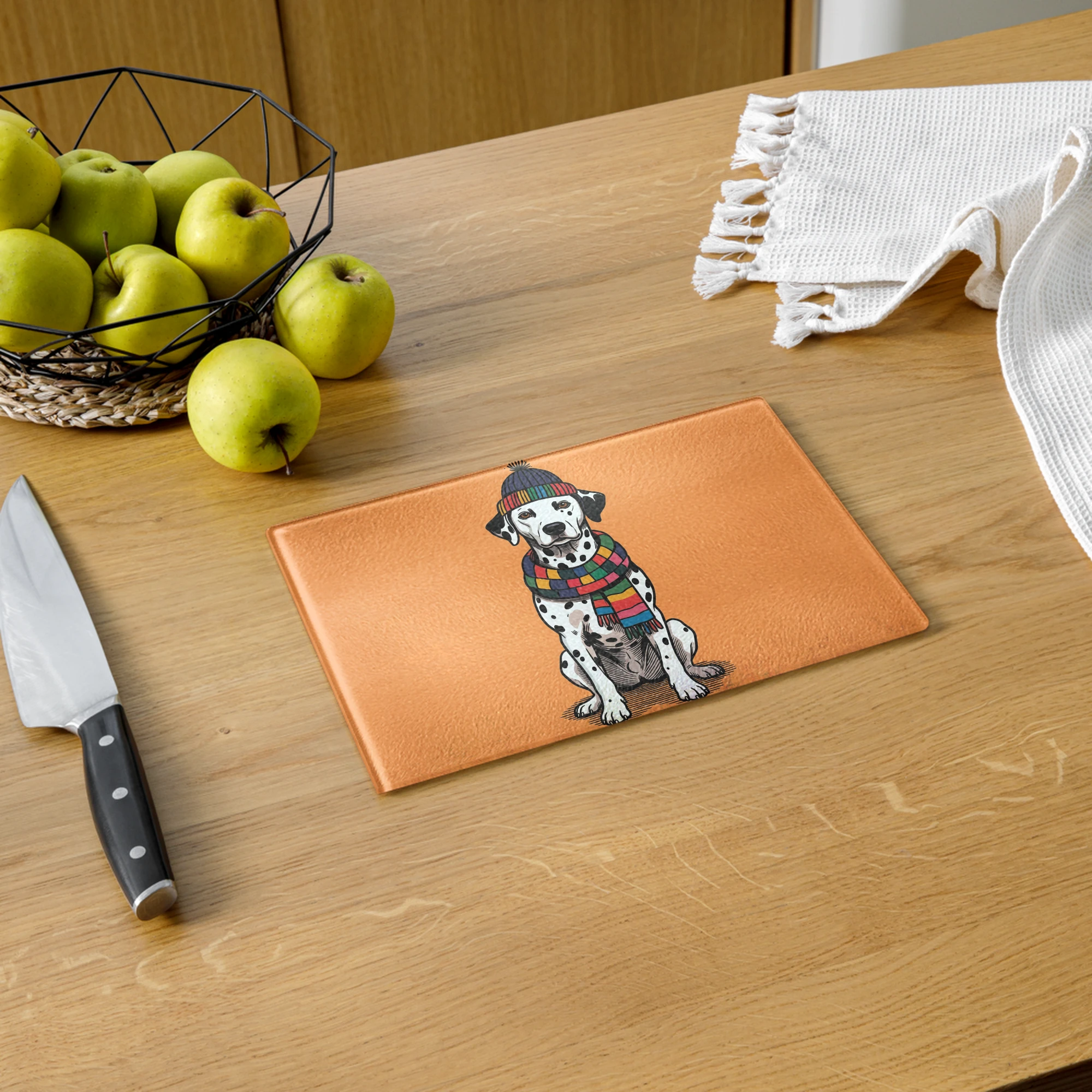 Pet Portrait Cutting Board — Pop Art