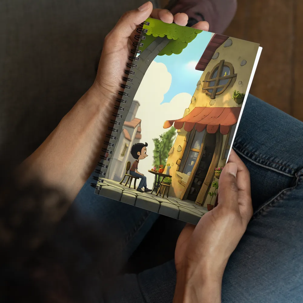 Cafe Daydream 
 Spiral Notebook | 140 pages