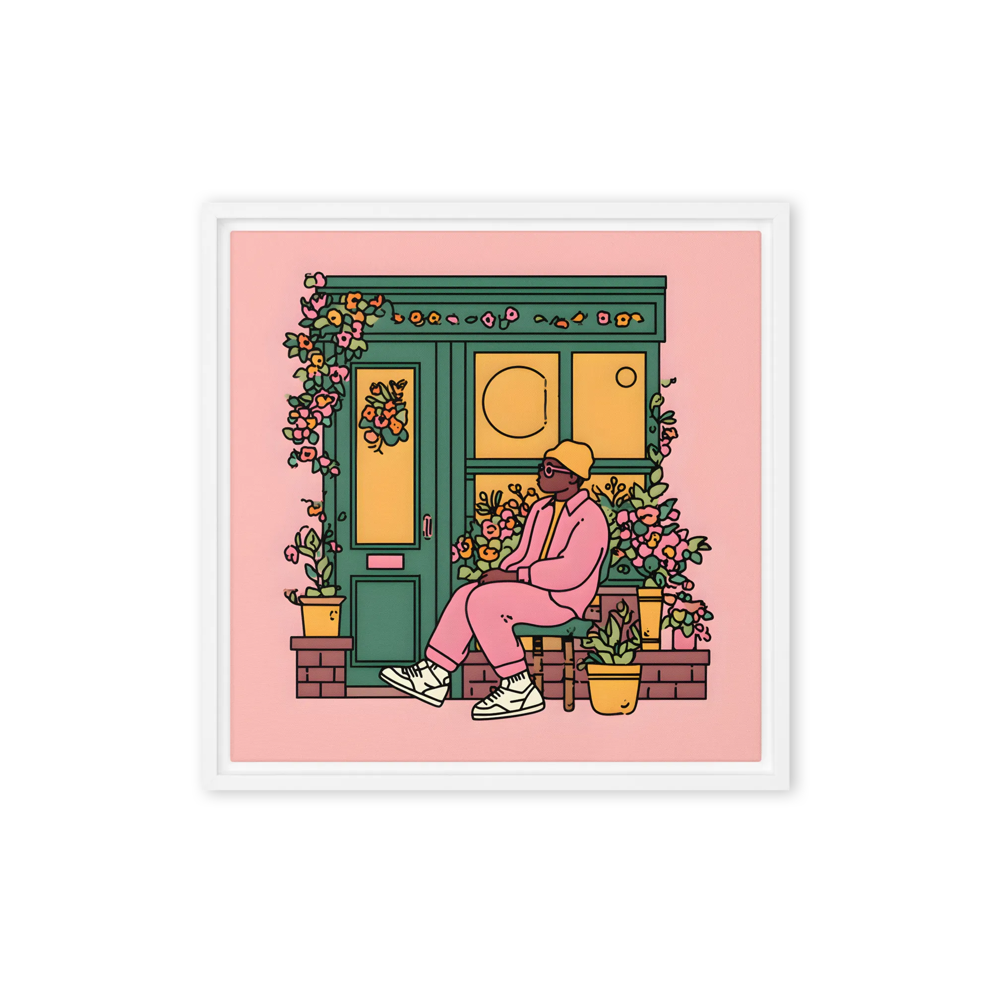 Green Florist Oasis