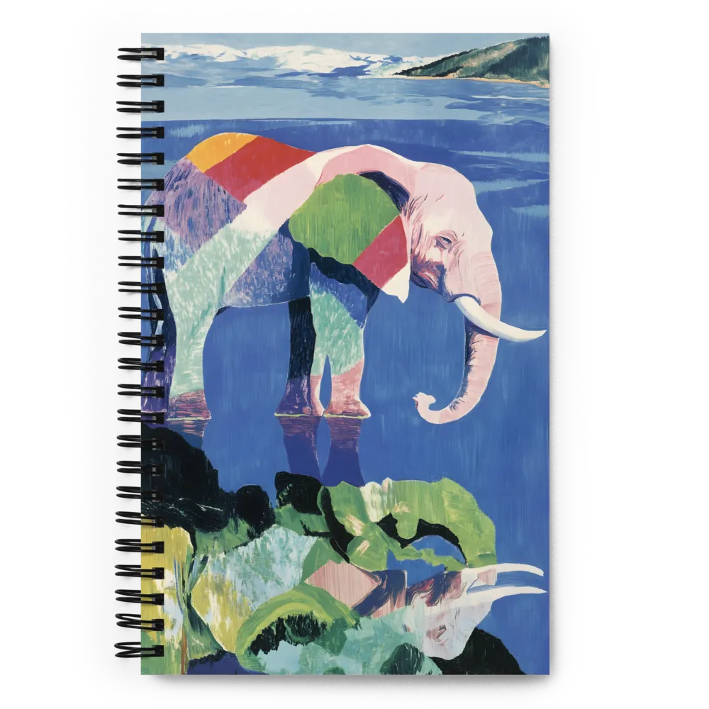 Serenity in Color: The Elephants of Reflection