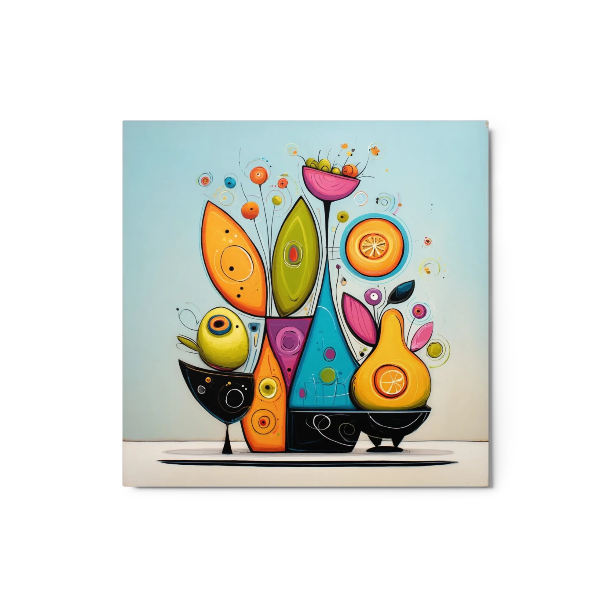 Mid-Century Fruit Still Life