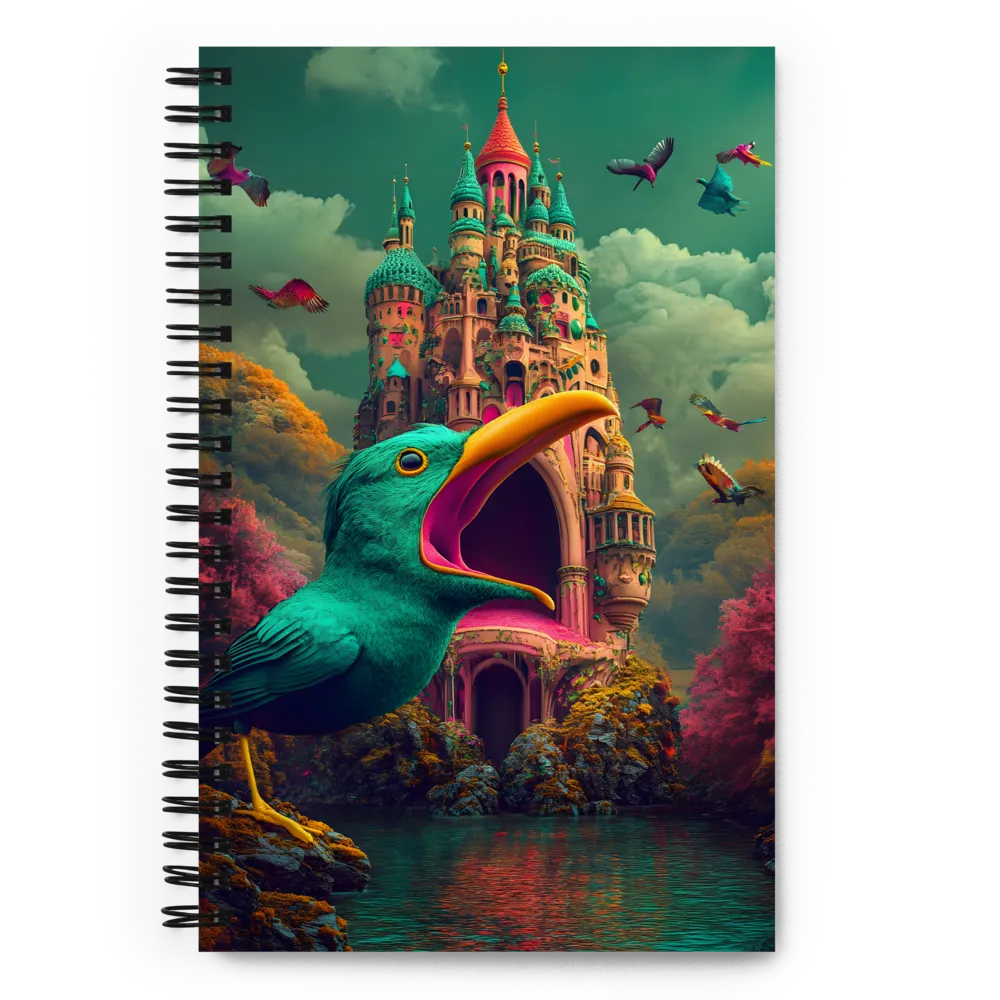 The Awakened Garden Castle 
 Spiral Notebook | 140 pages