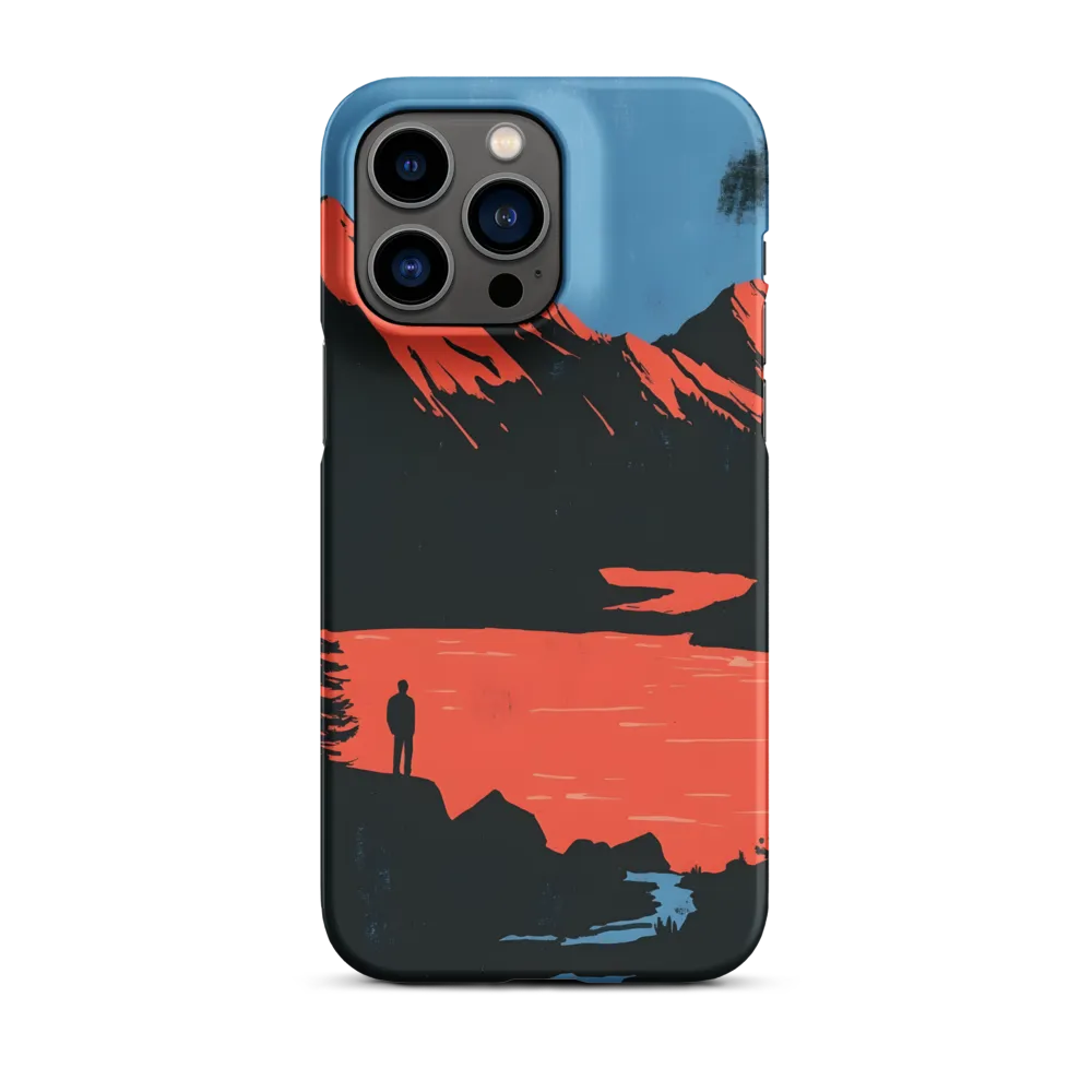 Minimalist Mountain Landscape | Phone Case