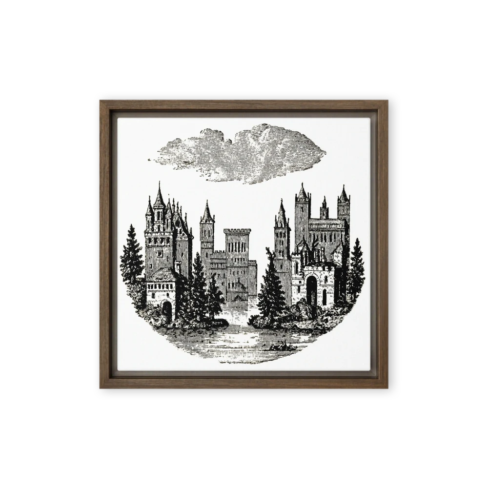Medieval Castle Illustration | Art Print