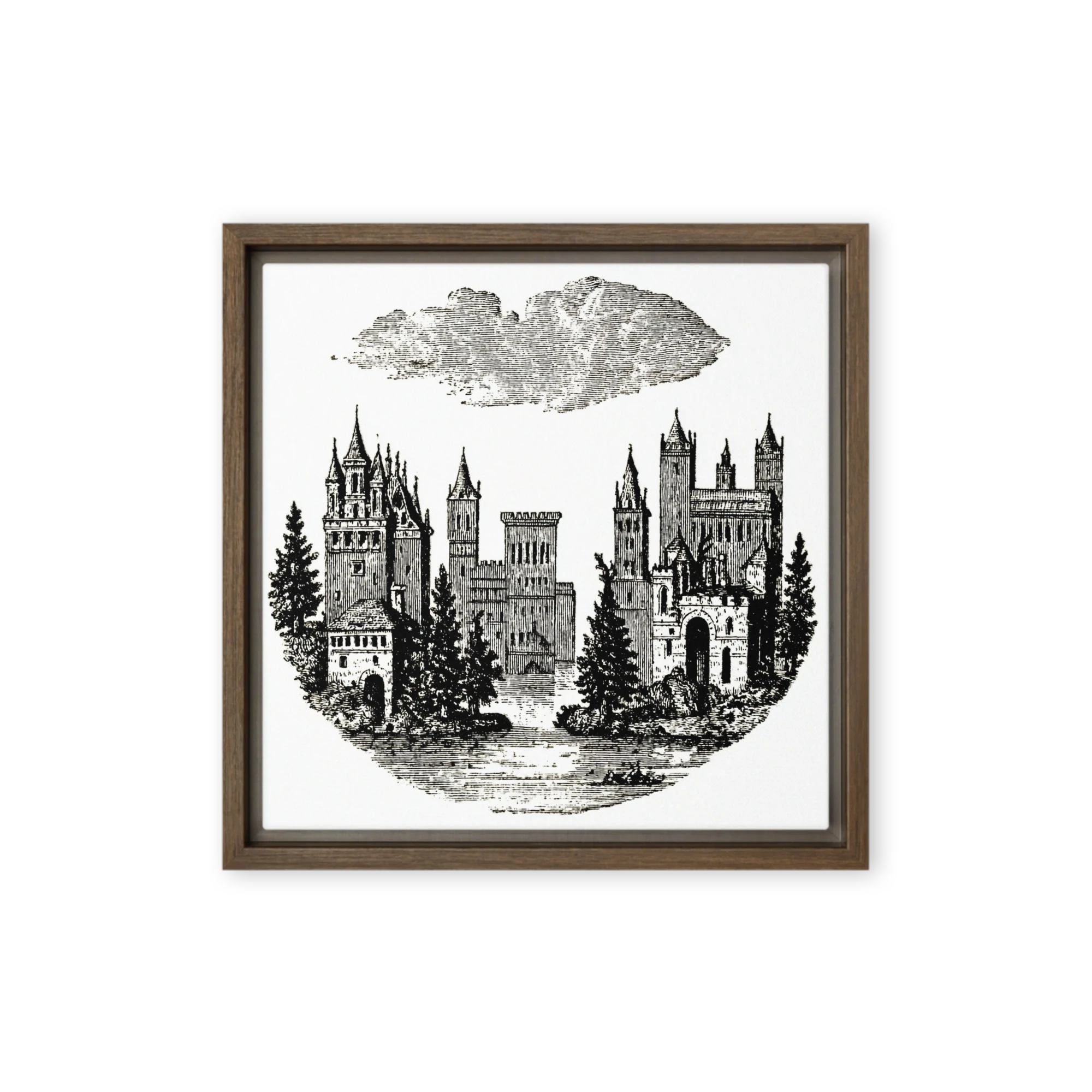 Medieval Castle Illustration