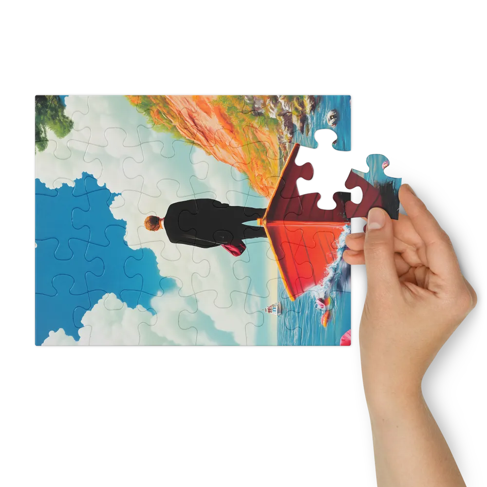 The Voyager's Horizon 
 Jigsaw Puzzle in Tin Box