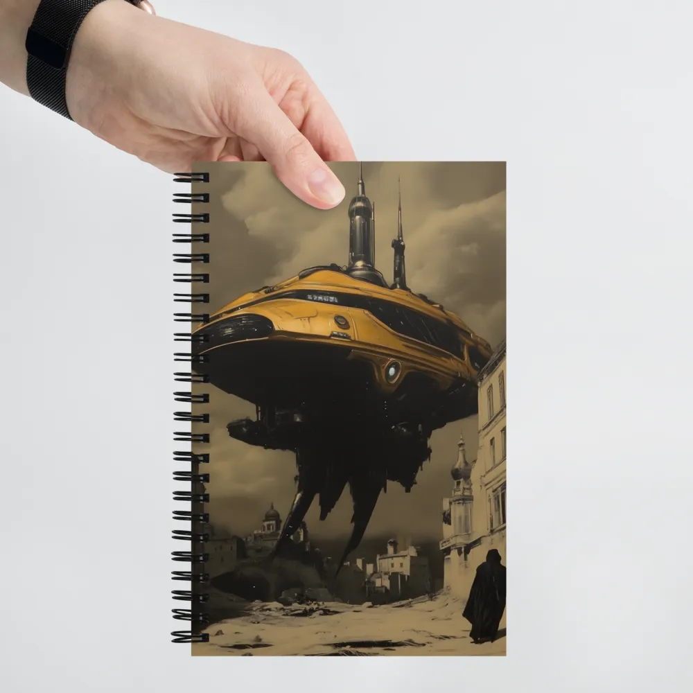 Dystopian Arrival 
 Spiral Notebook | 140 pages