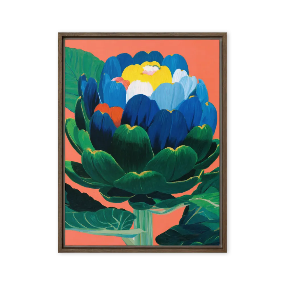 The Velvet Artichoke 
 Metal Print | 8″x 10″