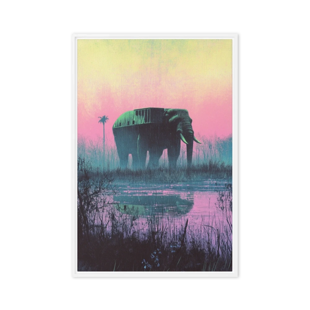 Surreal Elephant Landscape