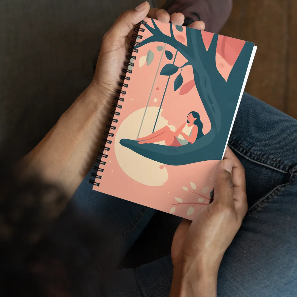 Serene Tree Haven 
 Spiral Notebook | 140 pages