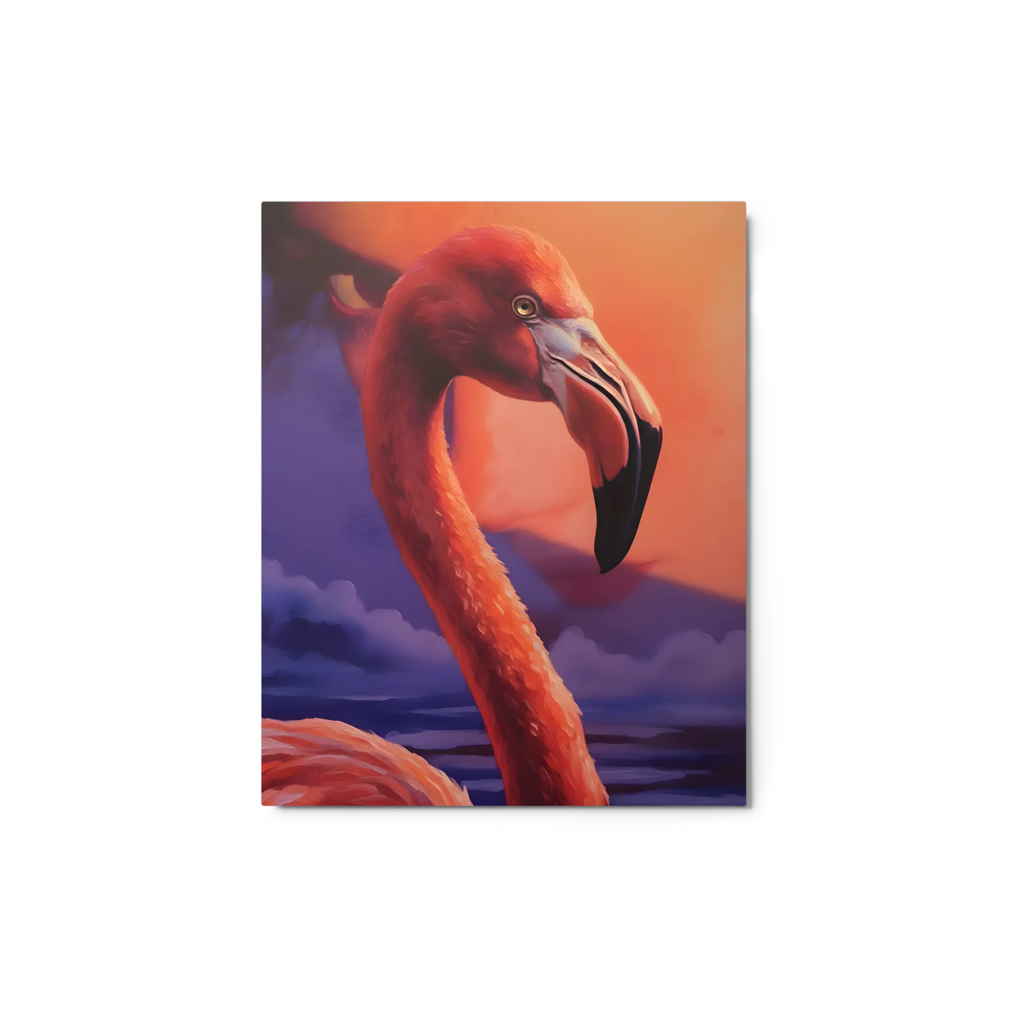Sunset Flamingo