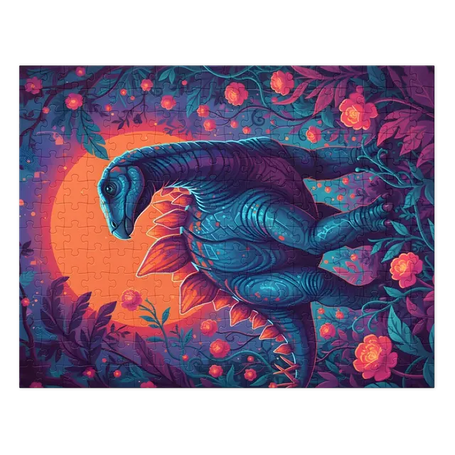 Twilight Stegosaurus | Jigsaw Puzzles