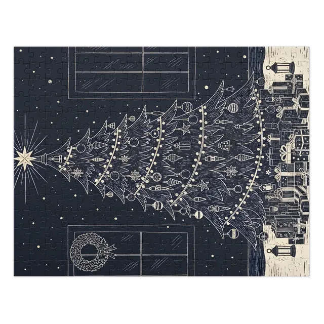 Midnight Christmas Tree | Jigsaw Puzzles