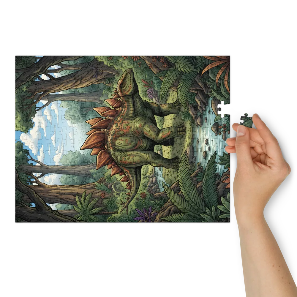 Forest Stegosaurus | Jigsaw Puzzles