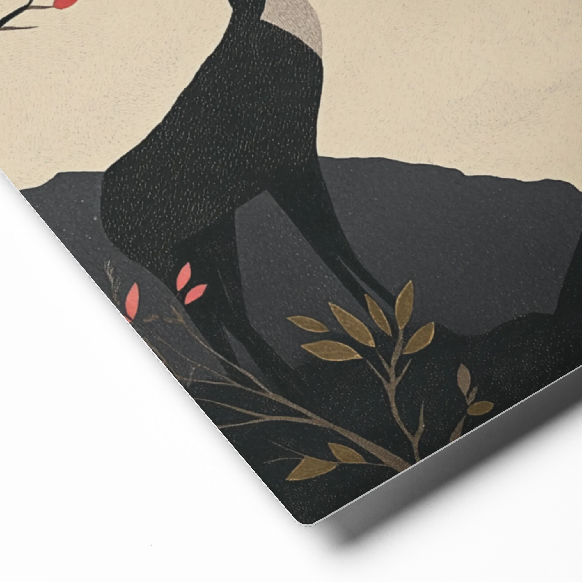 Forest Whispers 
 Poster with Black Frame | 18″x 18″