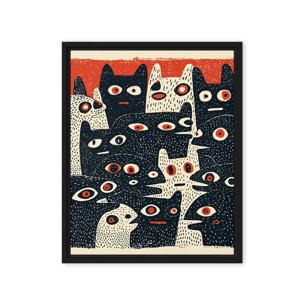 Gathering of Ghoulish Grins | Art Print