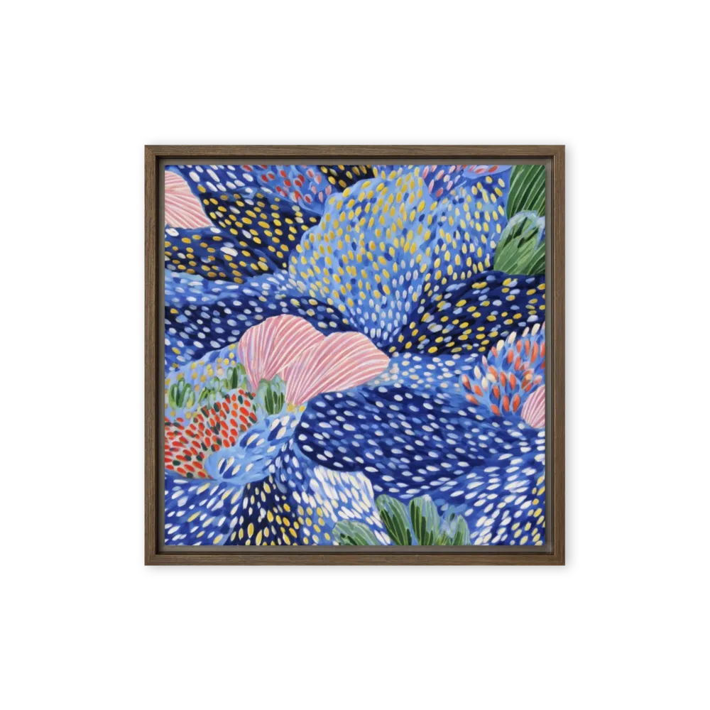 Flora in Pointillism | Art Print