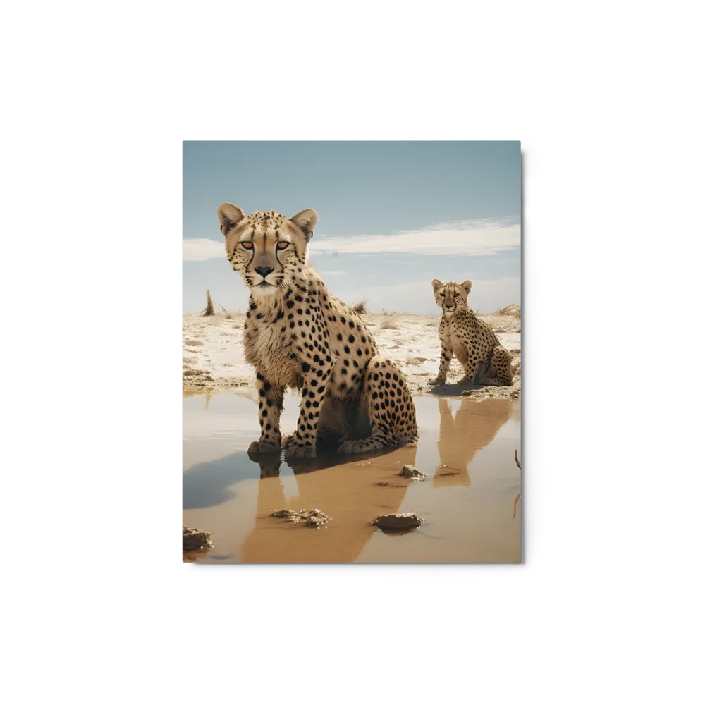Savanna Sentinels 
 Canvas with Black Frame