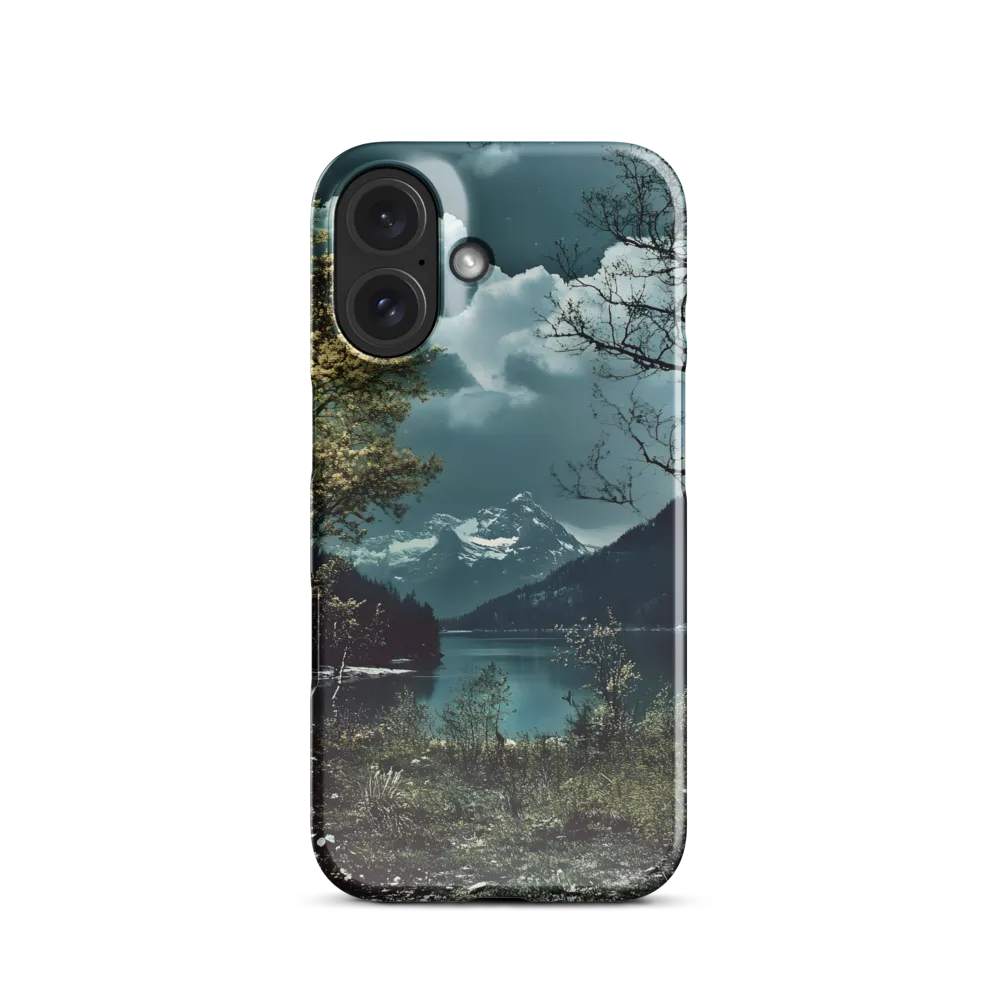 Echoes of the Alpine Lake 
 iPhone 15 Pro | Snap Case
